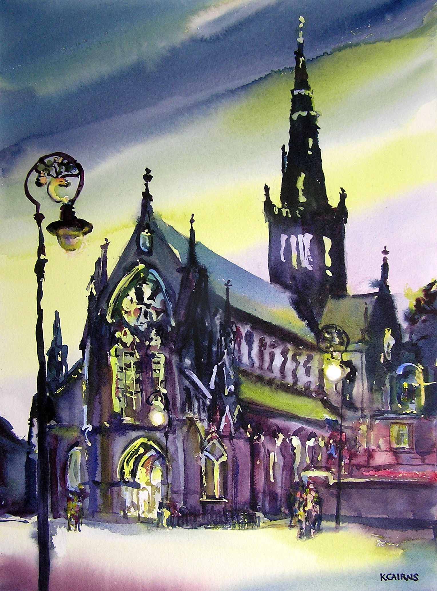 'Great Gothic, Glasgow Cathedral' by artist Karen Cairns